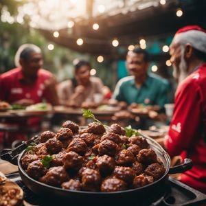 Bakso bakar