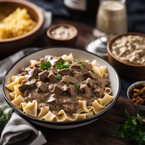 Beef Stroganoff