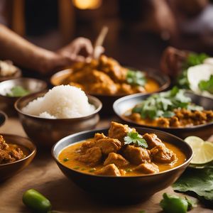 Burmese Chicken Curry - Burmese cuisine