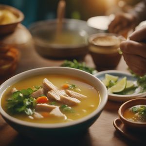 Caldo de pollo