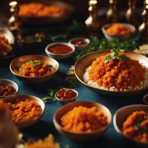 Carrot Chutney - Indian cuisine