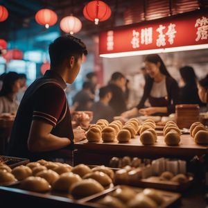 Cha siu bao - Chinese cuisine