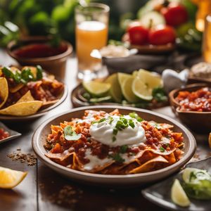 Chilaquiles - Mexican cuisine