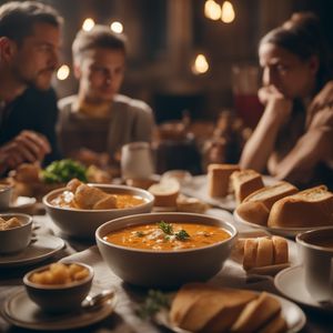 Chlebová polévka - Czech cuisine