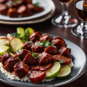 Chorizo al vino