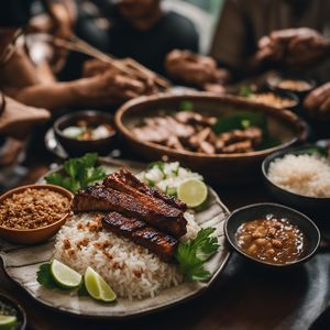 Cơm tấm sườn - Vietnamese cuisine