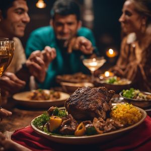 Cordero al palo - Peruvian cuisine