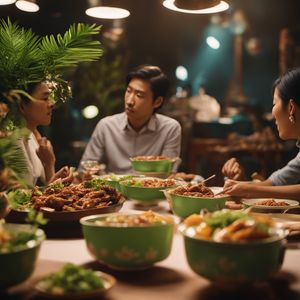 Dendeng paru - Indonesian cuisine