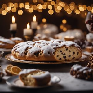 Dresdner Stollen - German cuisine