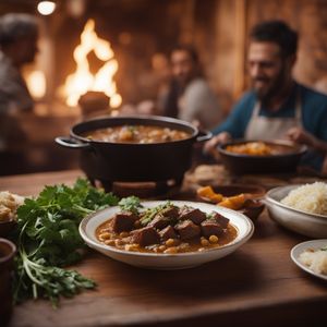 Ensopado de borrego - Portuguese cuisine