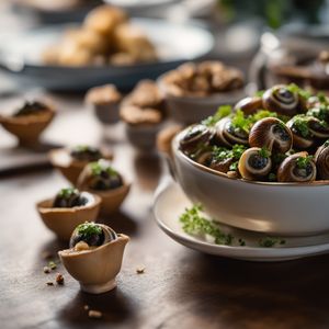 Escargots aux noix