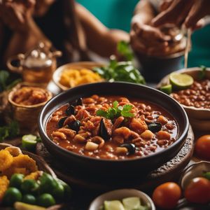 Feijoada de lulas - Brazilian cuisine