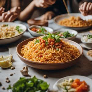 Fideuà - Spanish cuisine
