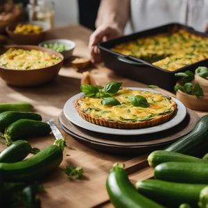 Frittata di zucchine - Italian cuisine