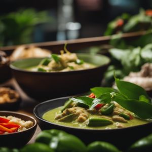 Gaeng kiew wan - Thai cuisine