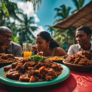 Geera Pork - Trinidad and Tobago cuisine