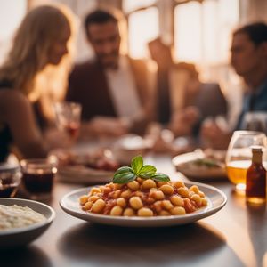 Gnocchi al sugo d'oca - Italian cuisine