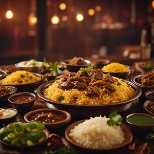 Gosht dum biryani - Indian cuisine