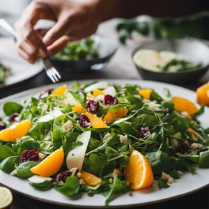 Insalata di finocchi e arance - Italian cuisine