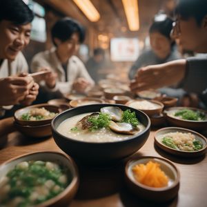 Jeonbokjuk - Korean cuisine