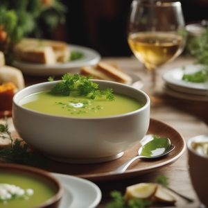 Kerbelsuppe - German cuisine