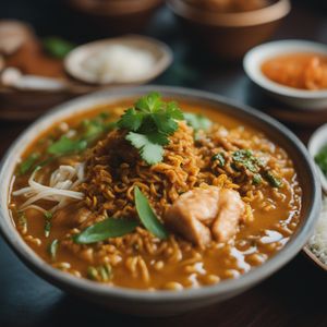 Khanom chin nam ya - Thai cuisine