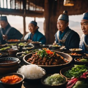 Khorkhog - Mongolian cuisine