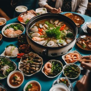 Lẩu do bien - Vietnamese cuisine