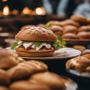 Mettbrötchen - German cuisine