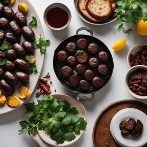 Morcilla a la parrilla - Argentinian cuisine