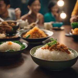 Nasi kucing - Indonesian cuisine