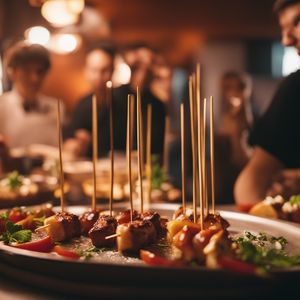 Nierenspiesschen - German cuisine