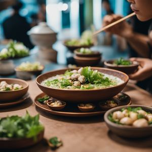 Oc luoc xa - Vietnamese cuisine