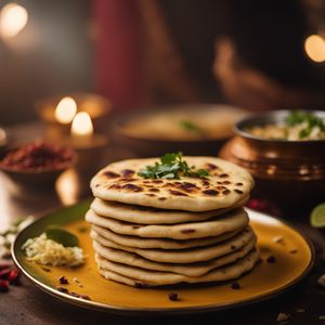 Onion Kulcha - Indian cuisine