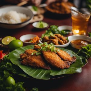 Pa pỉnh tộp - Vietnamese cuisine