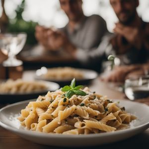 Pasta alla gricia - Italian cuisine