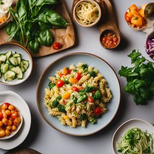 Pasta Primavera - Italian-American cuisine