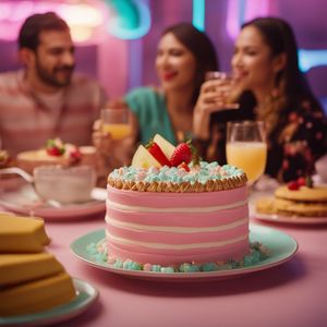 Pastel borracho - Spanish cuisine