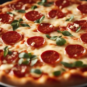 Pepperoni Pizza - American cuisine