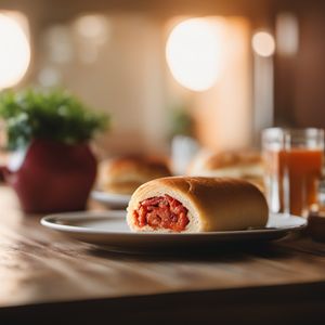 Pepperoni Roll - Italian-American cuisine