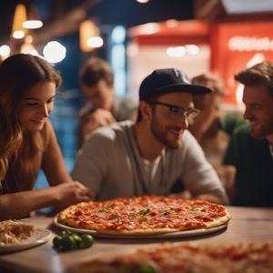 Pizza-Ghetti - American cuisine