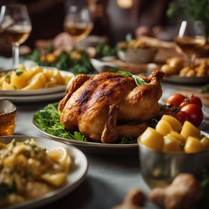 Pollo alla Romana - Italian cuisine
