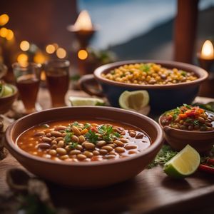 Porotos con rienda - Chilean cuisine
