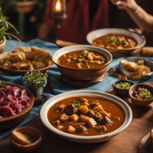 Puchero canario - Spanish cuisine
