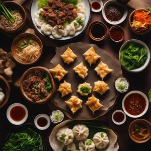 Pyeonsu - Korean cuisine