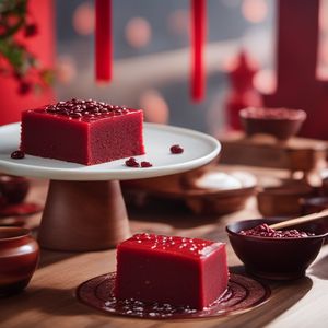 Red Bean Cake - Chinese cuisine
