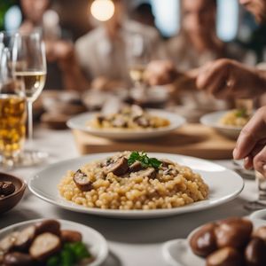 Risotto alla ciociara - Italian cuisine