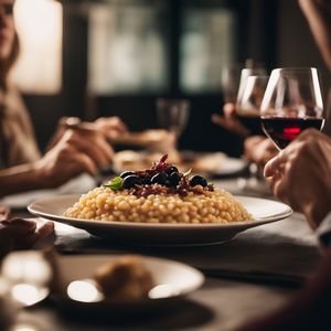 Risotto Amarone - Italian cuisine