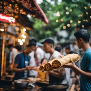 Roti tisu - Malaysian cuisine