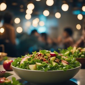 Salata arabiya bil tufah albaladi - Jordanian cuisine